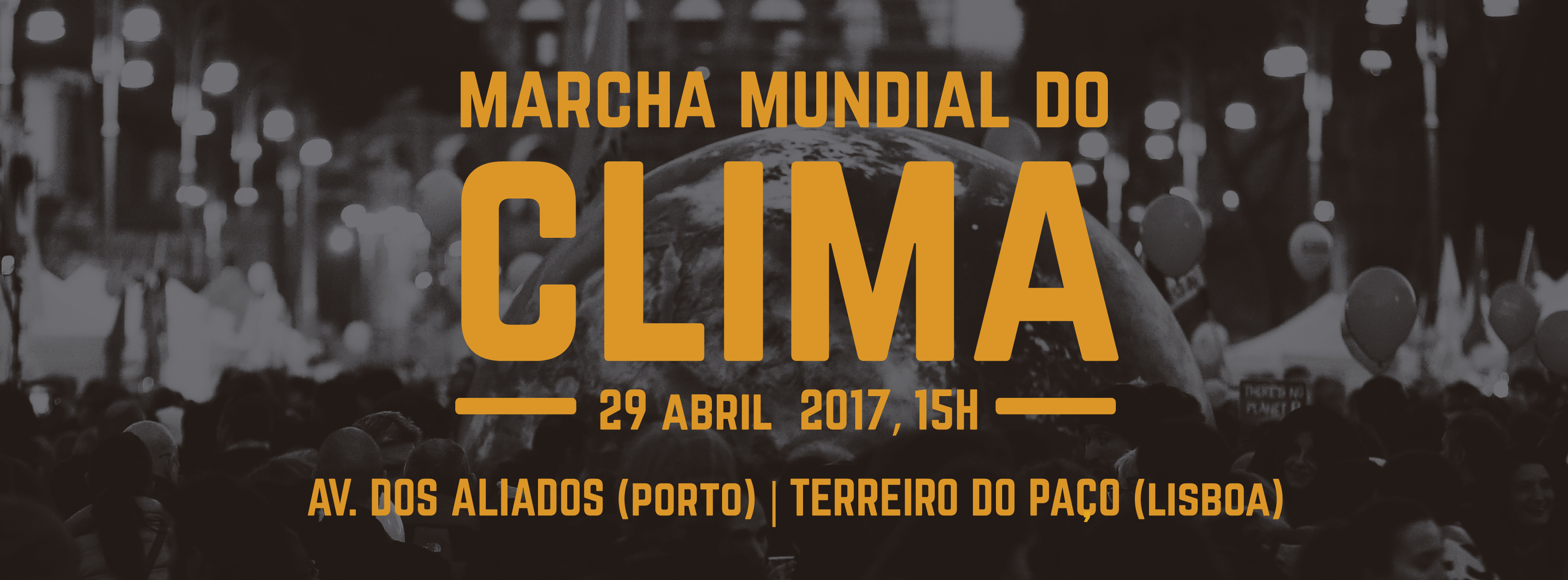 Marcha Mundial do Clima – 29 de abril