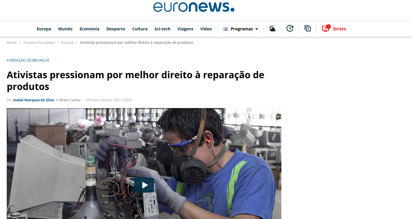 Ativistas pressionam por melhor direito à reparação de produtos – Euronews